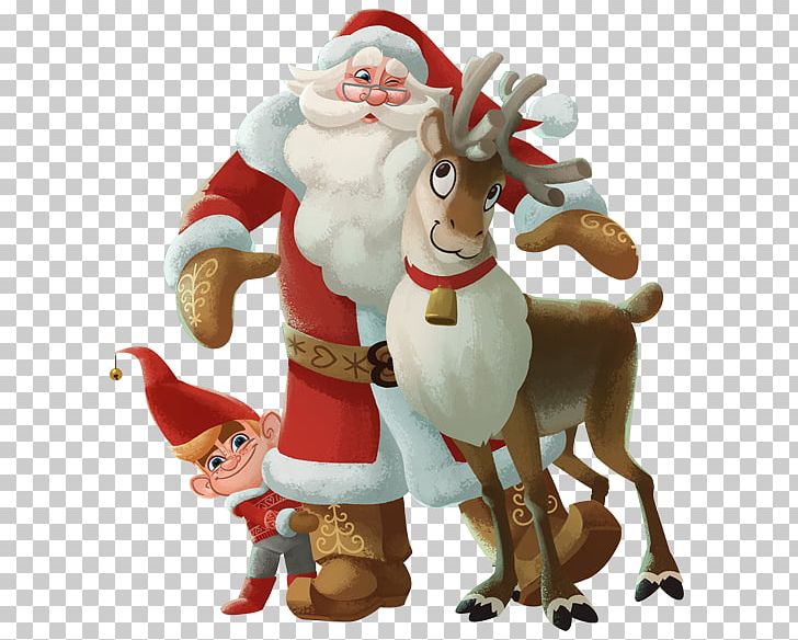 Santa Claus Joulupukki Korvatunturi Christmas Reindeer PNG, Clipart, Child, Christmas, Christmas Ornament, Deer, Fictional Character Free PNG Download