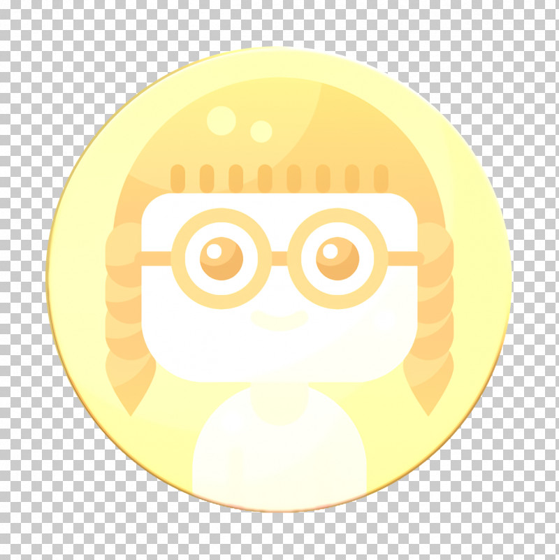 Girl Icon Woman Icon Avatars Icon PNG, Clipart, Avatars Icon, Cartoon, Circle, Girl Icon, Glasses Free PNG Download