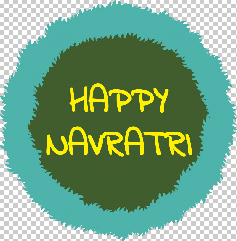 Happy Navratri PNG, Clipart, Analytic Trigonometry And Conic Sections, Circle, Green, Leaf, Logo Free PNG Download