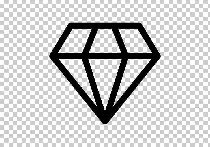 Computer Icons Diamond Gemstone Ring PNG, Clipart, Angle, Area, Black, Black And White, Brand Free PNG Download