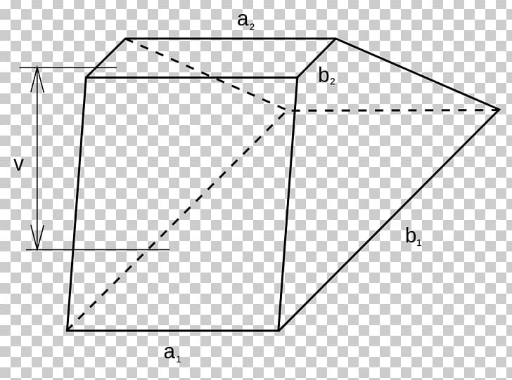 Prismatoid Triangle Base Trapezoid Polygon PNG, Clipart, Angle, Area, Art, Base, Black And White Free PNG Download