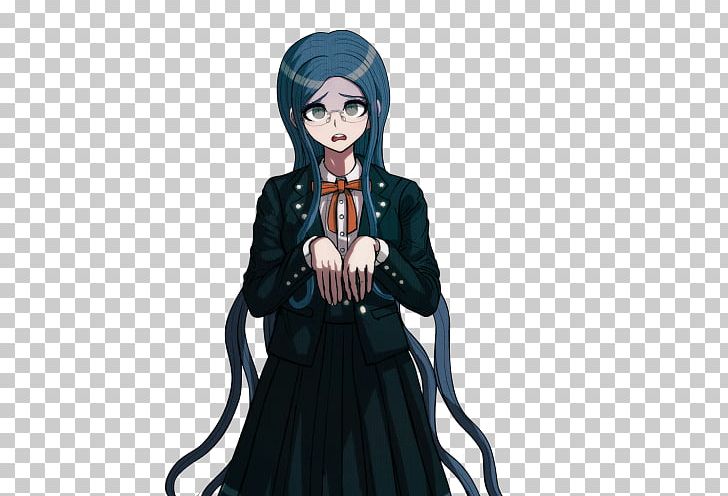 Sayaka Kanda Danganronpa V3: Killing Harmony Danganronpa: Trigger Happy Havoc Sprite PNG, Clipart, Action Figure, Anime, Black Hair, Danganronpa, Danganronpa Trigger Happy Havoc Free PNG Download