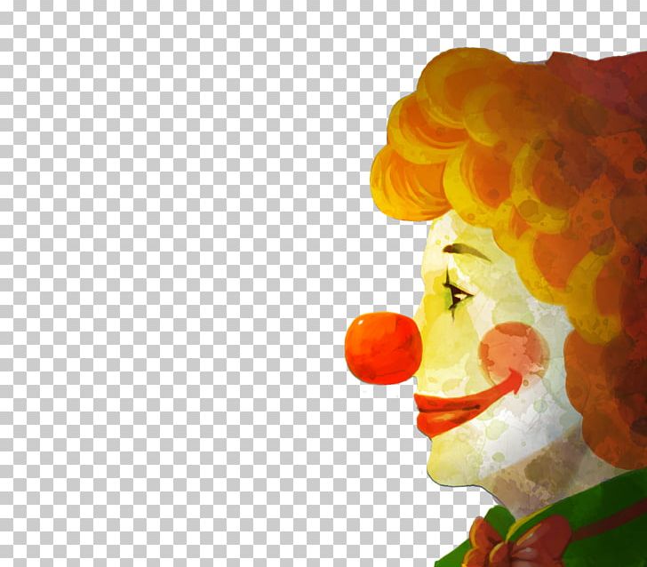 Clown Watercolor Painting Icon PNG, Clipart, April, April Fools Day, Art, Cartoon Clown, Circus Free PNG Download