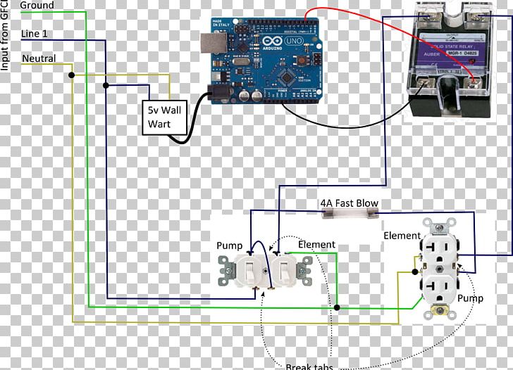 Electrical Network Wiring Diagram Microcontroller Arduino PNG, Clipart, Arduino, Electrical Switches, Electrical Wires Cable, Electronic Circuit, Electronic Component Free PNG Download