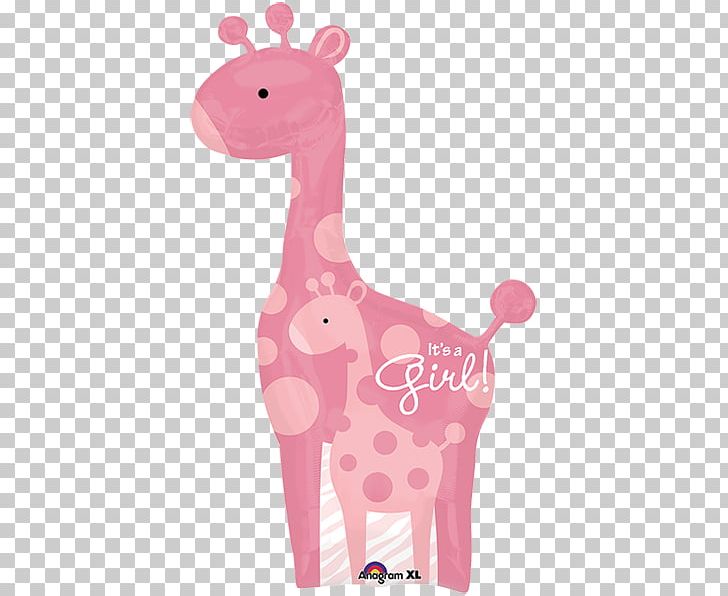 Giraffe Baby Shower Mylar Balloon Infant PNG, Clipart, Animals, Baby, Baby Girl, Baby Shower, Balloon Free PNG Download