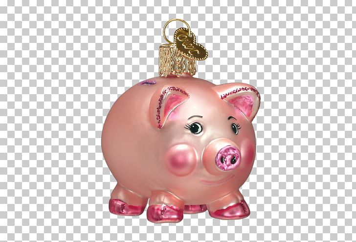 Piggy Bank Christmas Ornament Glass PNG, Clipart, Animals, Bank, Ceramic, Child, Christmas Free PNG Download