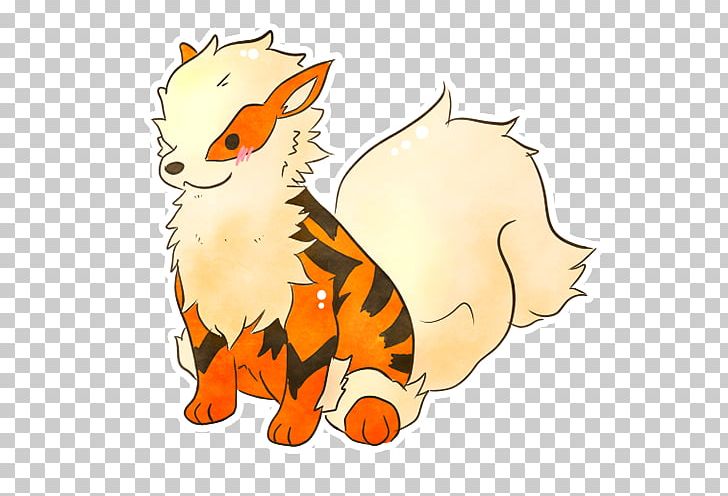 Arcanine Pokémon Growlithe Kawaii PNG, Clipart, Art, Carnivoran, Cartoon, Cat, Cat Like Mammal Free PNG Download