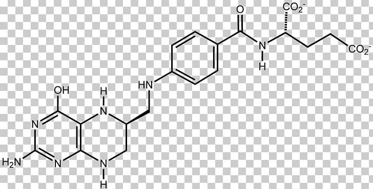 Folinic Acid Molecule Purine Isomer Chemical Compound PNG, Clipart, Angle, Auto Part, Black And White, Blue, Catalysis Free PNG Download