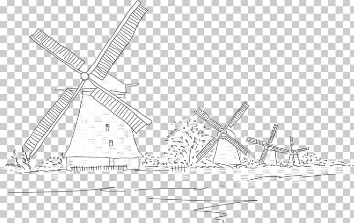 Netherlands Windmill Drawing Line Art PNG, Clipart, Abstract Lines, Angle, Area, Art, Big Free PNG Download