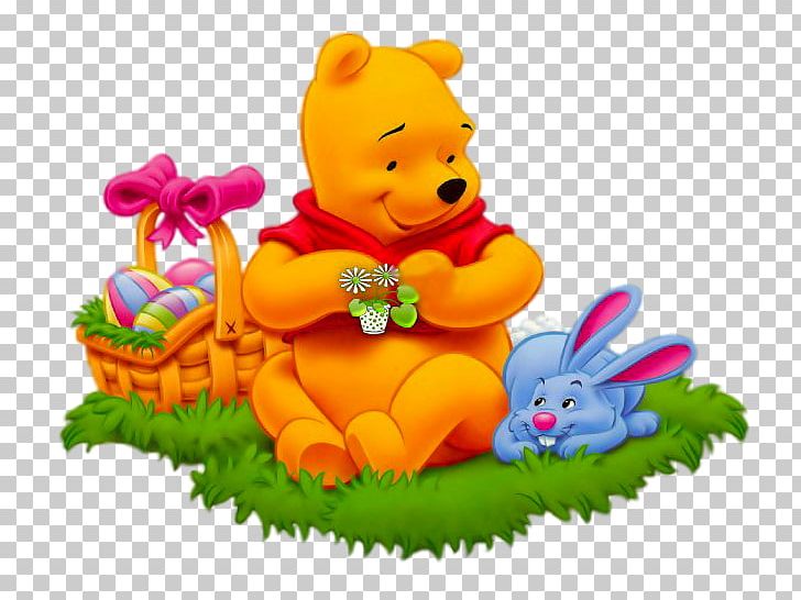 Winnie-the-Pooh Piglet Rabbit Tigger Roo PNG, Clipart, Cartoon, Easter, Orange, Piglet, Play Free PNG Download