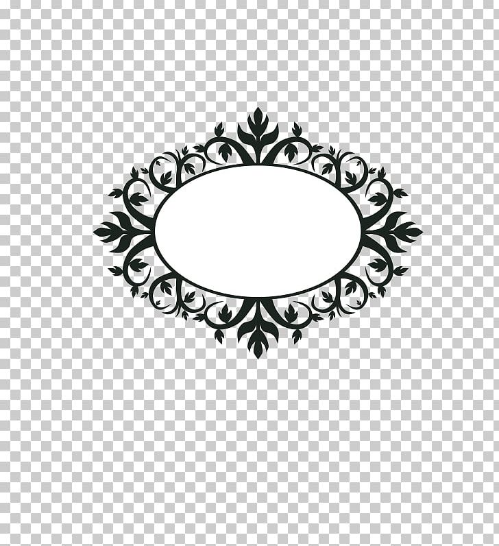 Floral Ornament Borders And Frames PNG, Clipart, Art, Black And White, Borders, Borders And Frames, Circle Free PNG Download