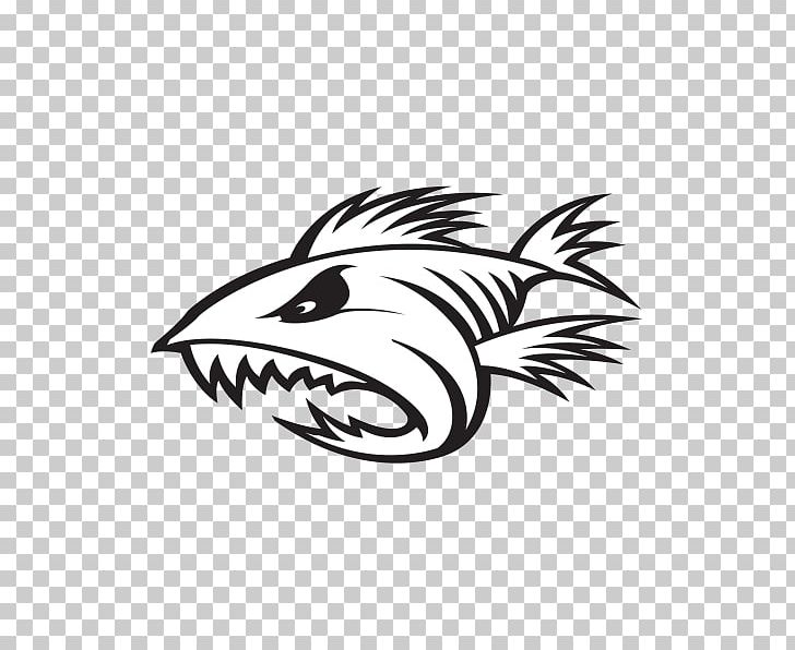 Black And White Fish Bone Sticker Decal PNG, Clipart, Animals, Art, Black, Black And White, Bones Free PNG Download
