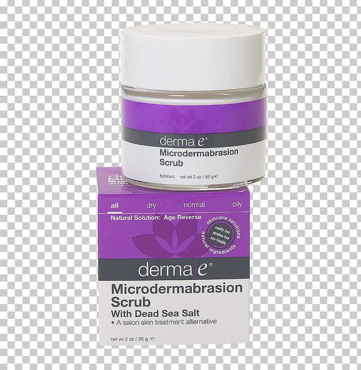 DERMA E Microdermabrasion Scrub Anti-aging Cream Lotion Cosmetics PNG, Clipart, Antiaging Cream, Anti Aging Cream, Cleanser, Cosmetics, Cream Free PNG Download