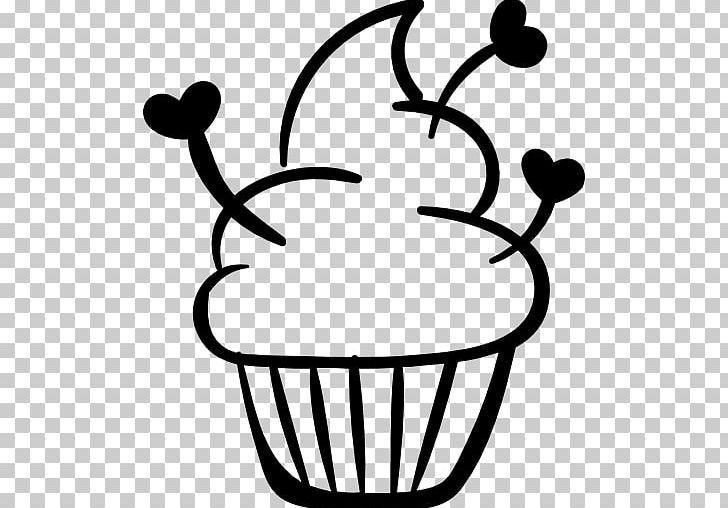 Cupcake Cream Computer Icons Chocolate Cake PNG, Clipart, Berry, Black, Black And White, Cake, Chocolate Free PNG Download