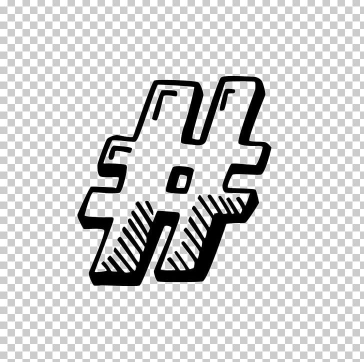 Social Media Hashtag Computer Icons PNG, Clipart, Angle, Area, Black, Black And White, Brand Free PNG Download