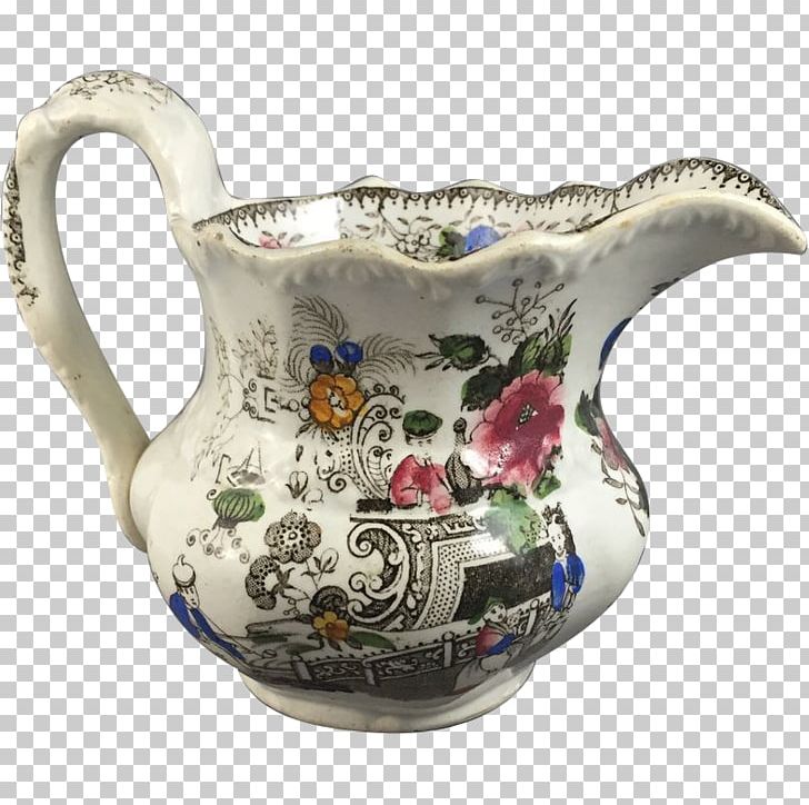 Jug Ceramic Pottery Pitcher Vase PNG, Clipart, Ceramic, Cup, Drinkware, English, Flowers Free PNG Download