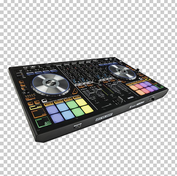 Microphone Reloop Mixon-4 DJ Controller Djay Disc Jockey PNG, Clipart,  Free PNG Download