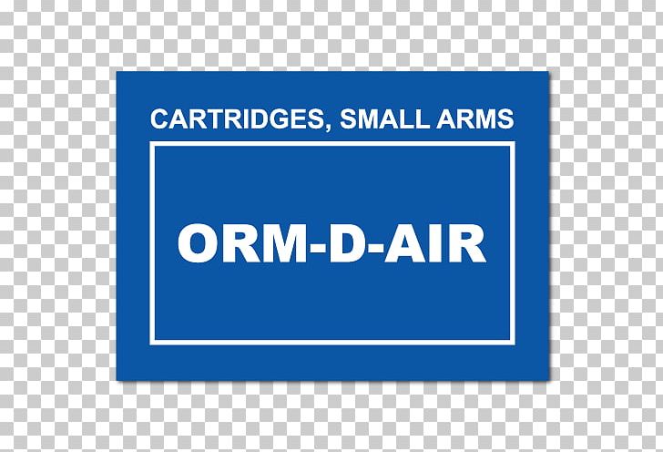 ORM-D Paper Sticker Label FedEx Ground PNG, Clipart, Ammunition, Angle, Area, Banner, Blue Free PNG Download