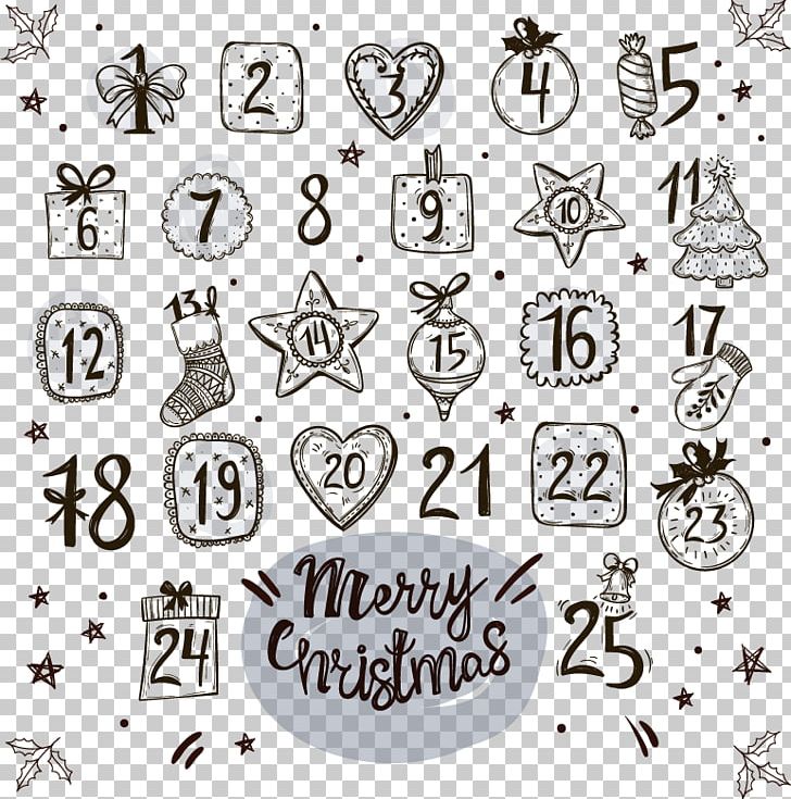 Drawing Advent Calendar Christmas Countdown PNG, Clipart, 2018 Calendar, Calendar, Cartoon, Cartoon Character, Christmas Decoration Free PNG Download