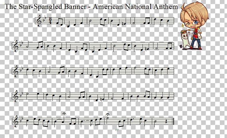 The Star Spangled Banner Sheet Music Song Violin Anthem Png