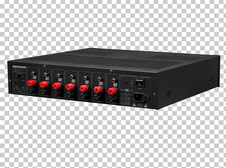 RF Modulator Audio Power Amplifier Sound Emotiva Audio Corporation PNG, Clipart, Amplifier, Audio, Audio Crossover, Audio Equipment, Audio Power Amplifier Free PNG Download