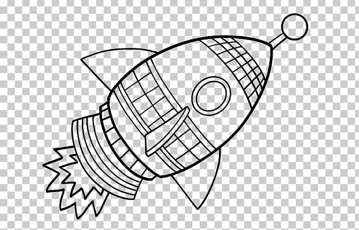 Coloring Book Spacecraft Rocket Outer Space PNG, Clipart, Angle, Artwork, Astronaut, Black And White, Circle Free PNG Download