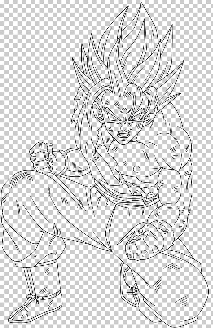 Goku Vegeta Trunks Super Saiya Sketch PNG, Clipart, Arm, Art, Artwork, Black And White, Cartoon Free PNG Download