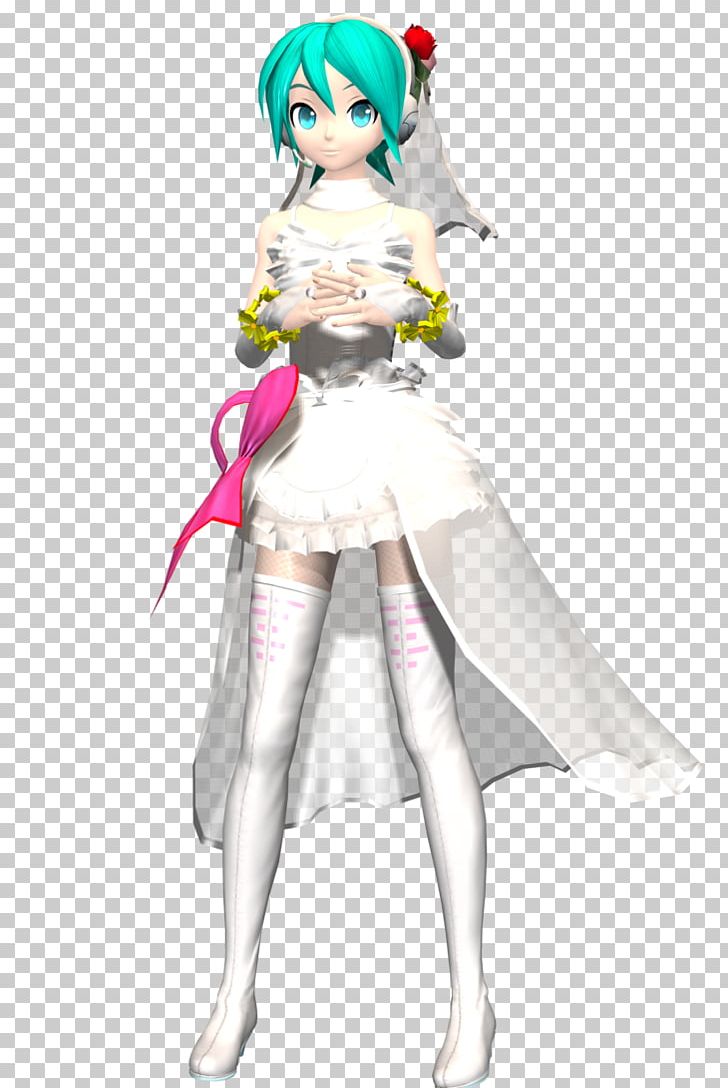 Hatsune Miku Wedding Dress Clothing Nendoroid PNG, Clipart, Action Figure, Anime, Cartoon Sushi, Clothing, Costume Free PNG Download