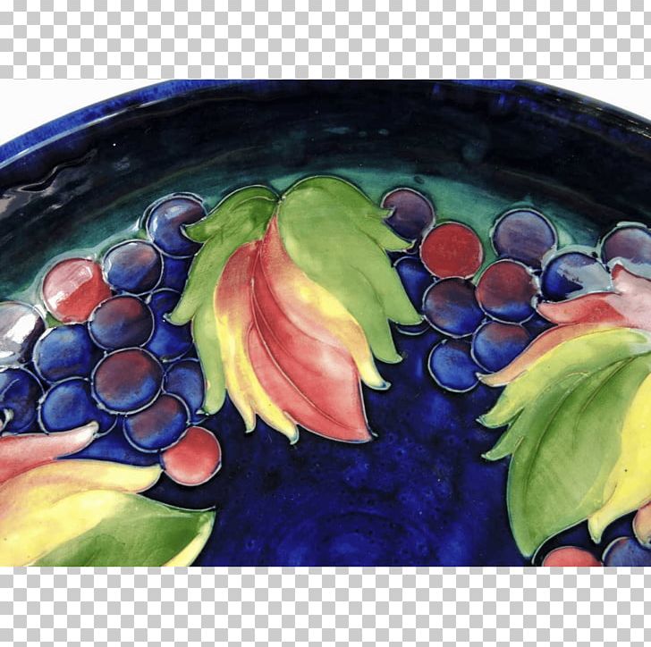 Moorcroft Berry Pottery Painting PNG, Clipart, Berry, Blue, Bowl, Fruit, Green Free PNG Download