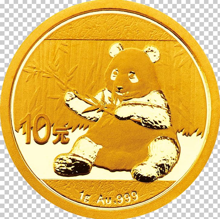 Giant Panda Chinese Gold Panda Gold Coin PNG, Clipart, Bullion, Bullion Coin, Chinese Gold Panda, Coin, Currency Free PNG Download