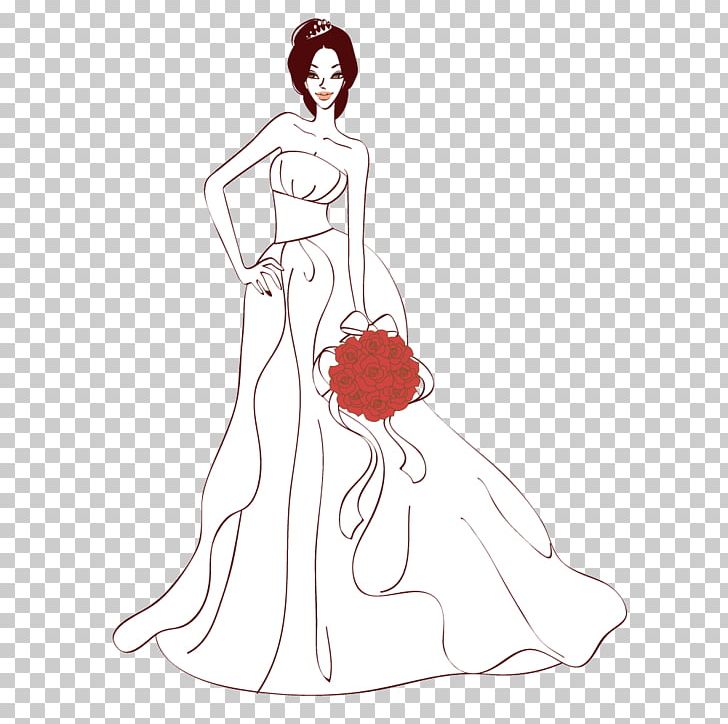 Bride Wedding Dress PNG, Clipart, Bridal Clothing, Design, Dress, Fashion, Fashion Design Free PNG Download