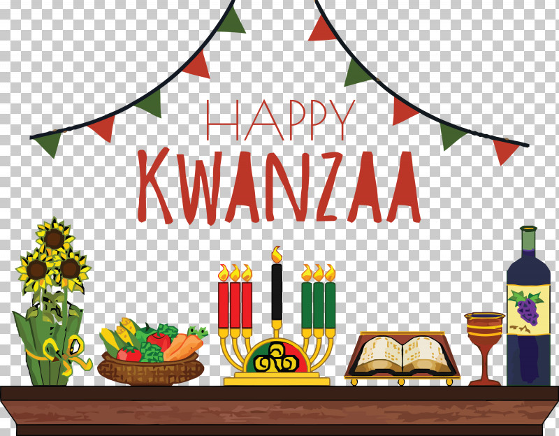 Kwanzaa African PNG, Clipart, African, African Americans, Cartoon, Christmas Day, Kinara Free PNG Download