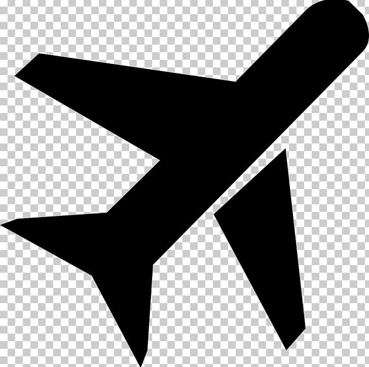 Airplane Aircraft Computer Icons PNG, Clipart, Aircraft, Airplane, Air Travel, Angle, Black And White Free PNG Download