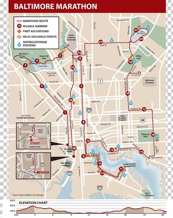 Baltimore Marathon Inner Harbor Map Federal Hill PNG, Clipart, Area ...