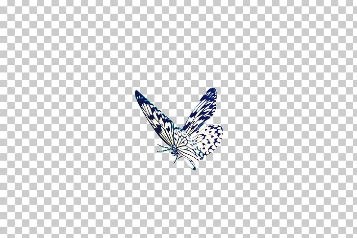 Butterfly Blue And White Pottery Porcelain PNG, Clipart, Beautiful, Blue, Blue And White, Butterfly, Download Free PNG Download