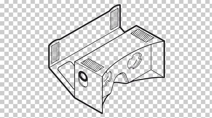Google Cardboard Virtual Reality Stereoscopy Immersion PNG, Clipart, Angle, Black And White, Cardboard, Cardboard Texture, Computer Free PNG Download