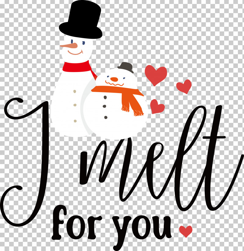 I Melt For You Snowman Winter PNG, Clipart, Behavior, Happiness, Human, I Melt For You, Line Free PNG Download