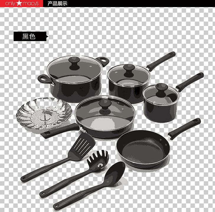 Kitchen Cookware And Bakeware Non-stick Surface Stainless Steel Frying Pan PNG, Clipart, Cast Iron, Ceramic, Construction Tools, Garden Tools, Hardware Free PNG Download
