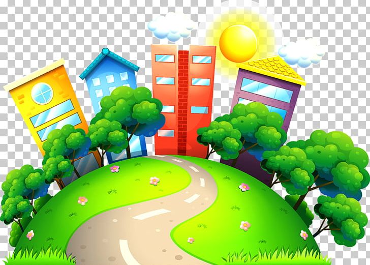 Cartoon Drawing Illustration PNG, Clipart, Back, Building, City, City Vector, Computer Wallpaper Free PNG Download