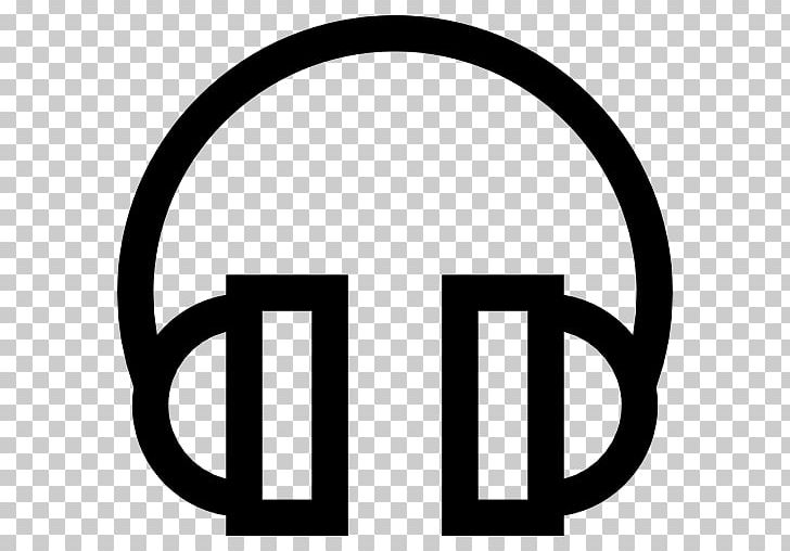 Headphones Computer Icons Sound PNG, Clipart, Area, Audio, Black And White, Brand, Circle Free PNG Download