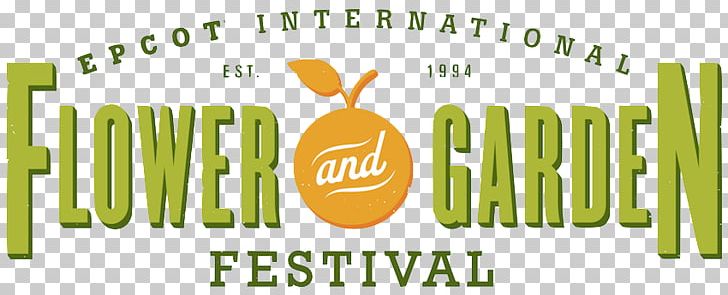Epcot International Flower & Garden Festival Logo PNG, Clipart, Brand, Disney Pin Trading, Epcot, Garden, Garden Festival Free PNG Download