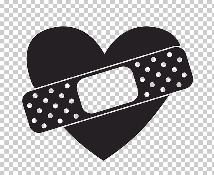 Band-Aid Heart PNG, Clipart, Adhesive Bandage, Bandaid, Band Aid, Black, Black And White Free PNG Download