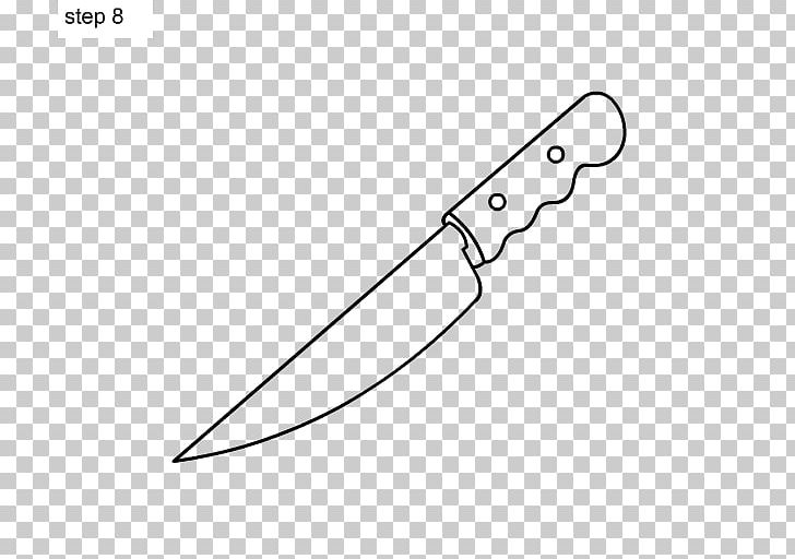 Chef's Knife Drawing Kitchen Knives Blade PNG, Clipart, Angle, Area, Black And White, Blade, Butter Knife Free PNG Download