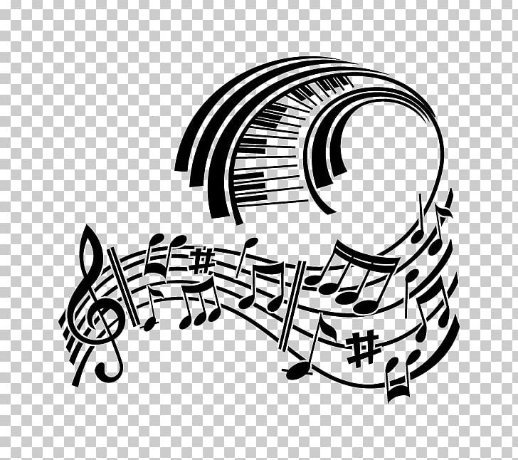 Wall Decal Musical Note Staff Sheet Music PNG, Clipart, Angle, Automotive Design, Black And White, Brand, Decal Free PNG Download