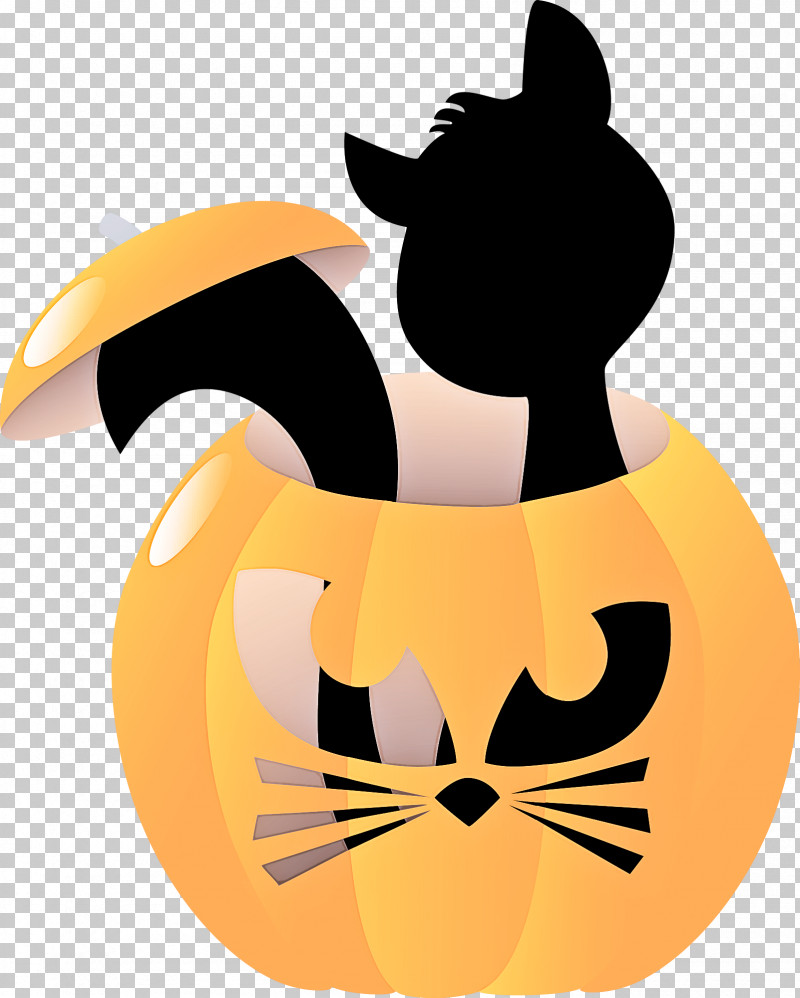 Cat Cartoon Black Cat Yellow Small To Medium-sized Cats PNG, Clipart, Black Cat, Cartoon, Cat, Small To Mediumsized Cats, Smile Free PNG Download