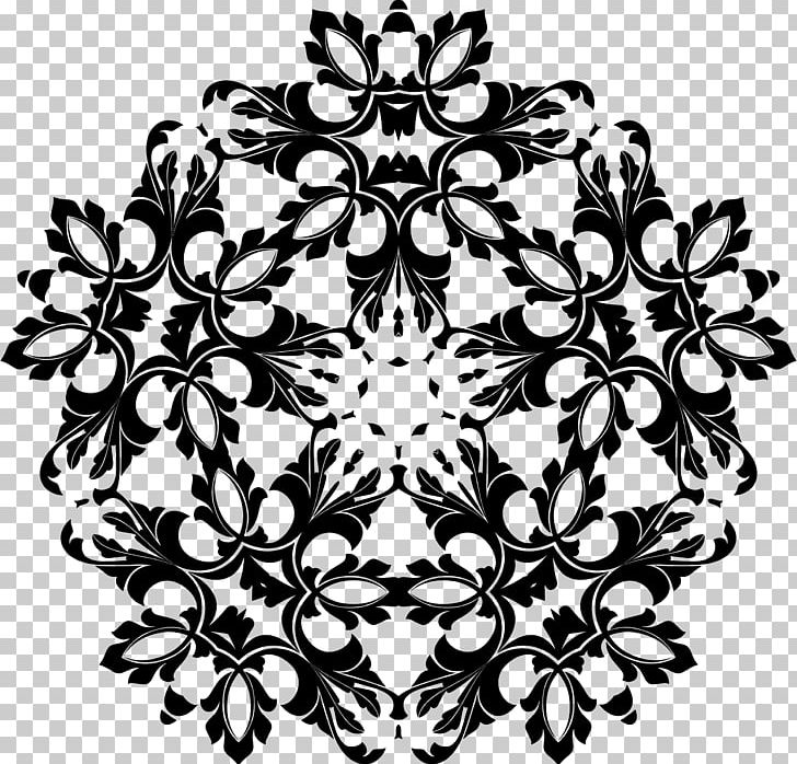 Floral Design Visual Arts Logo PNG, Clipart, Art, Black, Black And White, Circle, Decorative Arts Free PNG Download