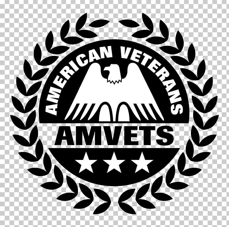 AMVETS Post 38 Logo Graphics Veterans Of Foreign Wars PNG, Clipart, Amvets, Badge, Black And White, Brand, Circle Free PNG Download