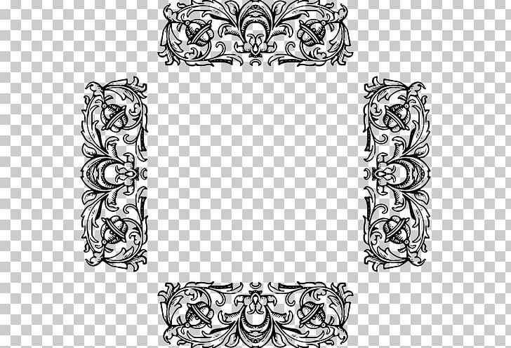 Borders And Frames Decorative Borders Black And White PNG, Clipart, Angle, Area, Art, Black, Black And White Free PNG Download