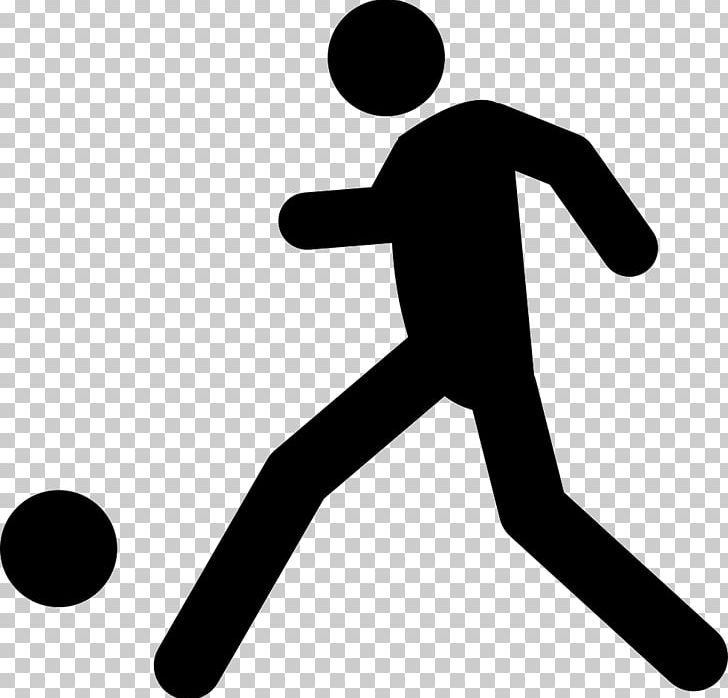 Football Computer Icons Sport PNG, Clipart, Area, Arm, Ball, Black, Black And White Free PNG Download