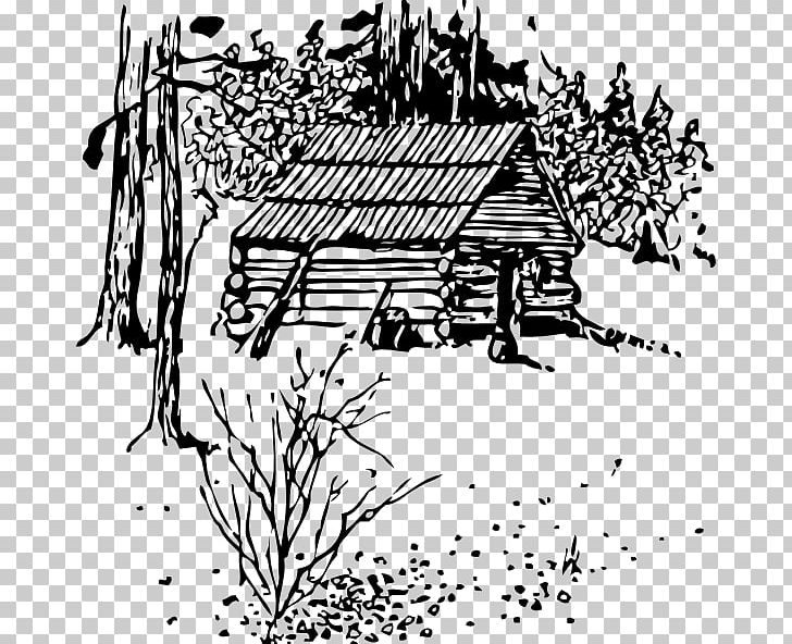 Log Cabin PNG, Clipart, Area, Art, Artwork, Black, Black And White Free PNG Download